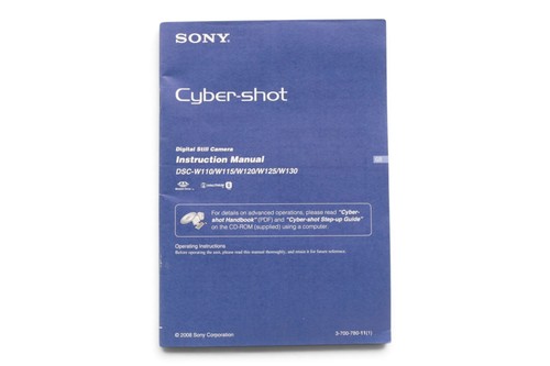 Sony cyber shot dsc - dsc-, w115