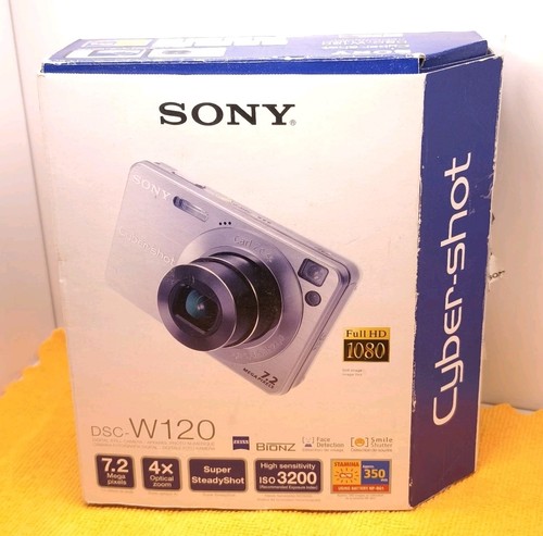 Sony cyber shot dsc w120 - cyber-shot, dsc-w120