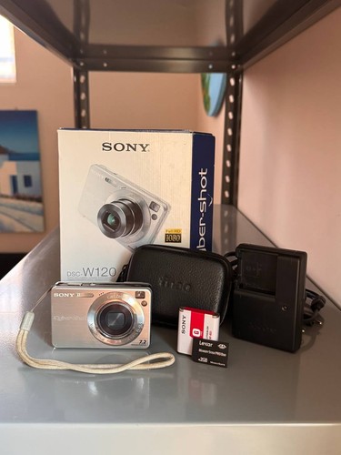 Sony cyber shot - cyber-shot, dsc-w120