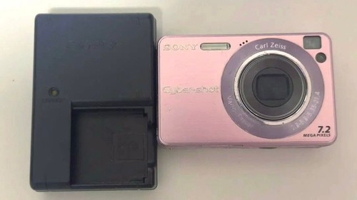 Sony cyber shot - sony, pink