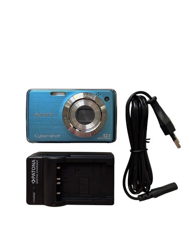 Sony cybershot dsc w220 blau - cybershot, dsc-w220