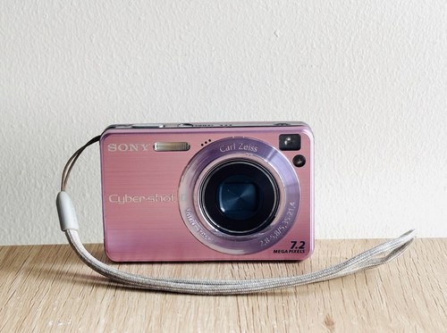 Sony cybershot dsc - sony, pink