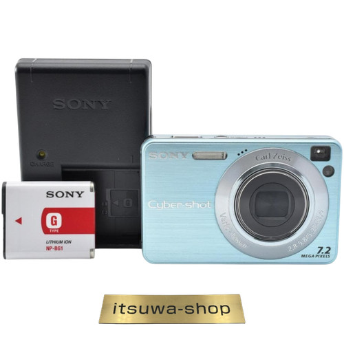 Sony cyber shot dsc - dsc-w120, blau